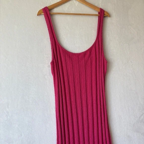 Free People Beach Santos Pink Maxi Dress XL - Picture 3 of 12